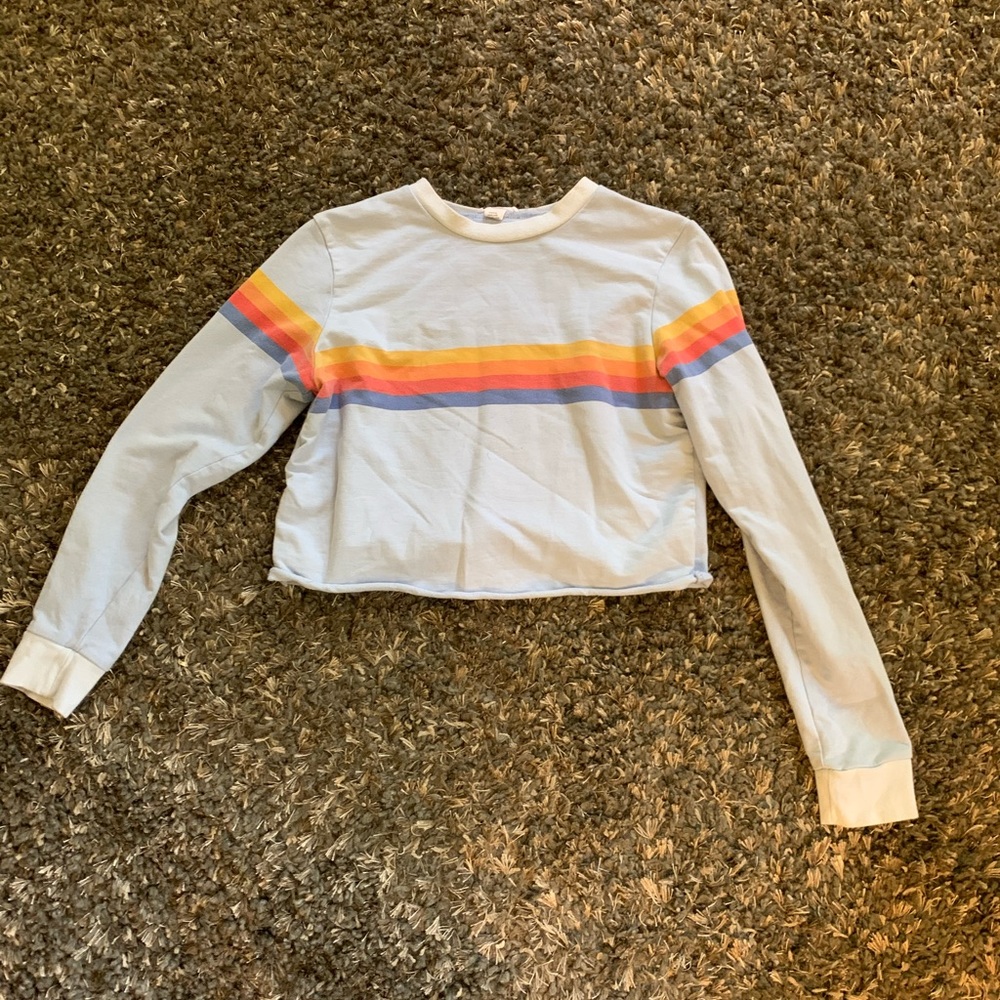 Cropped sweatshirt